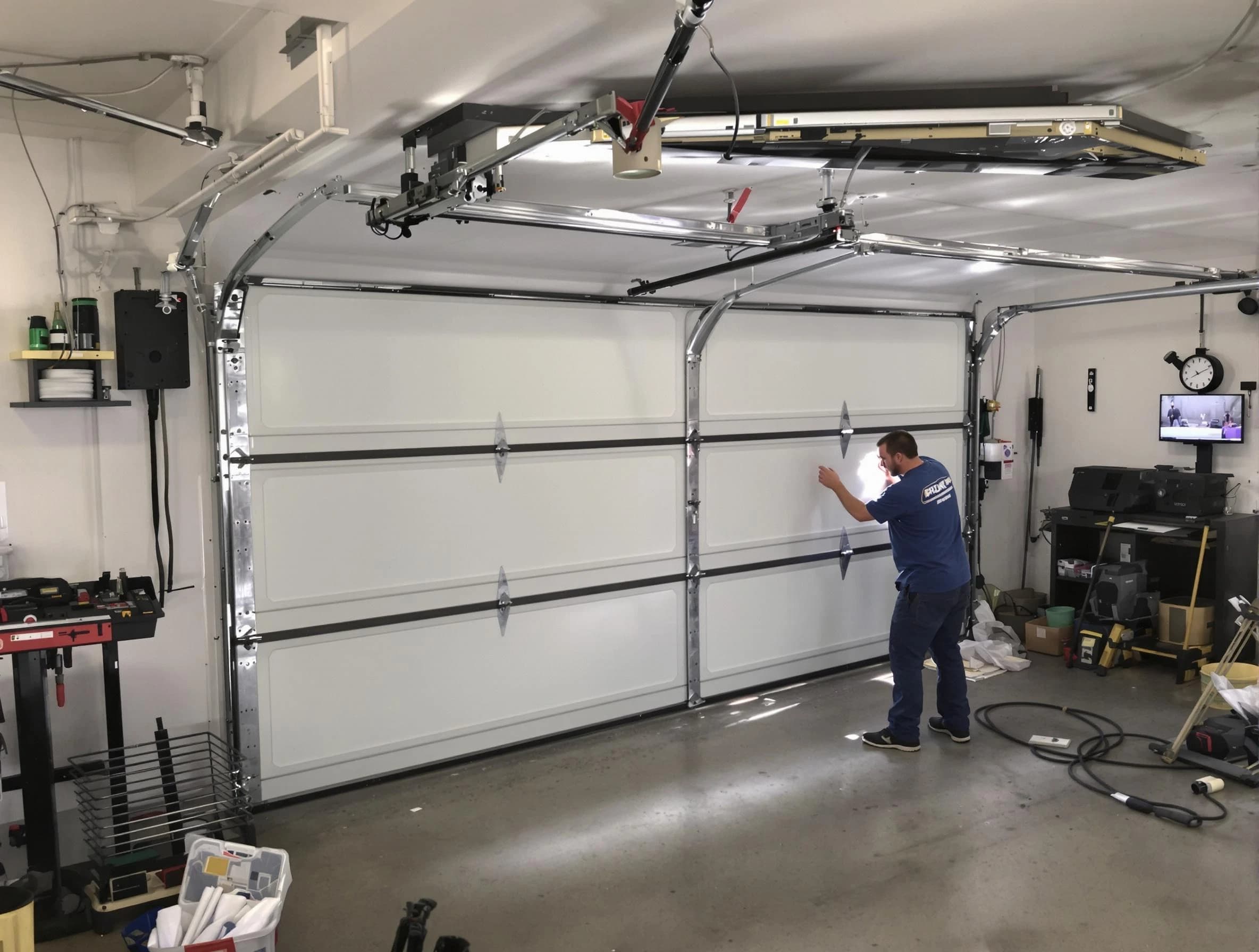 Professional garage door repair service by Franklin Park Garage Door Repair in Franklin Park