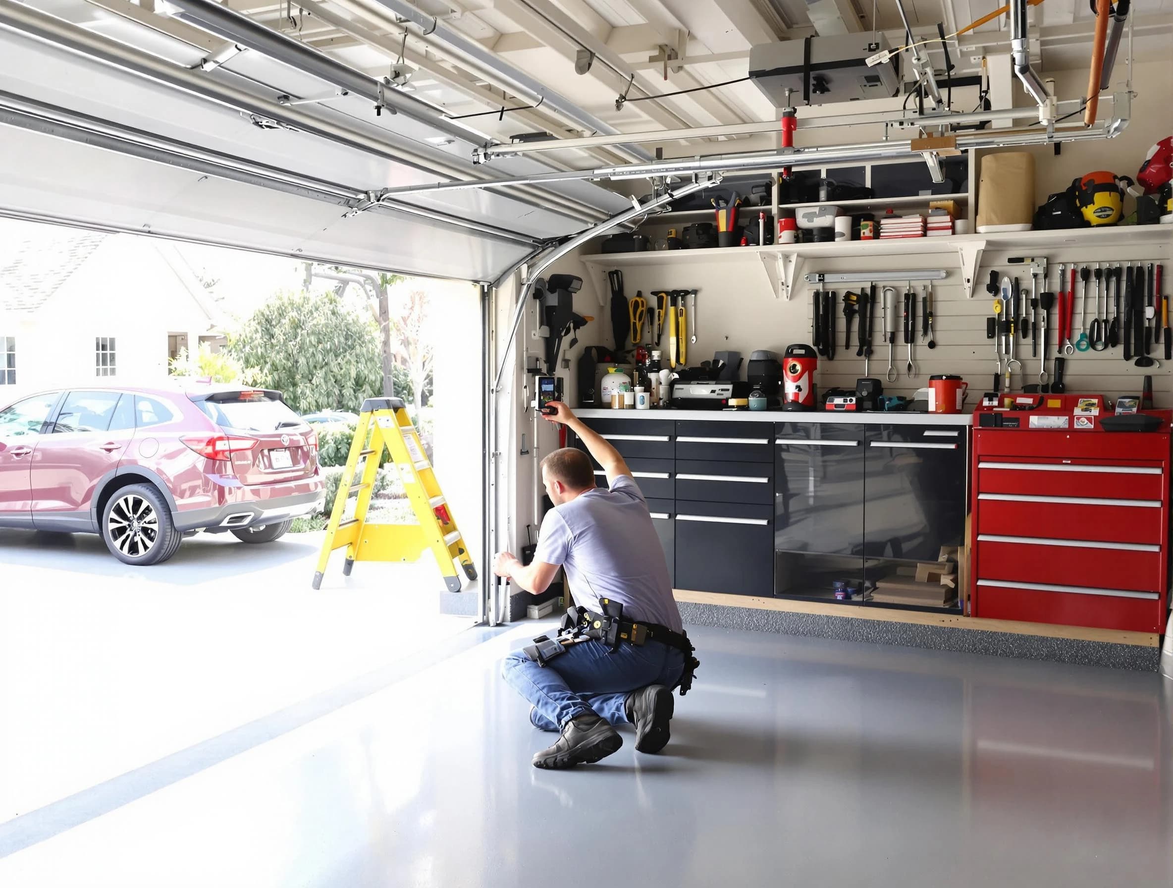 Local garage door repair service by Franklin Park Garage Door Repair in Franklin Park