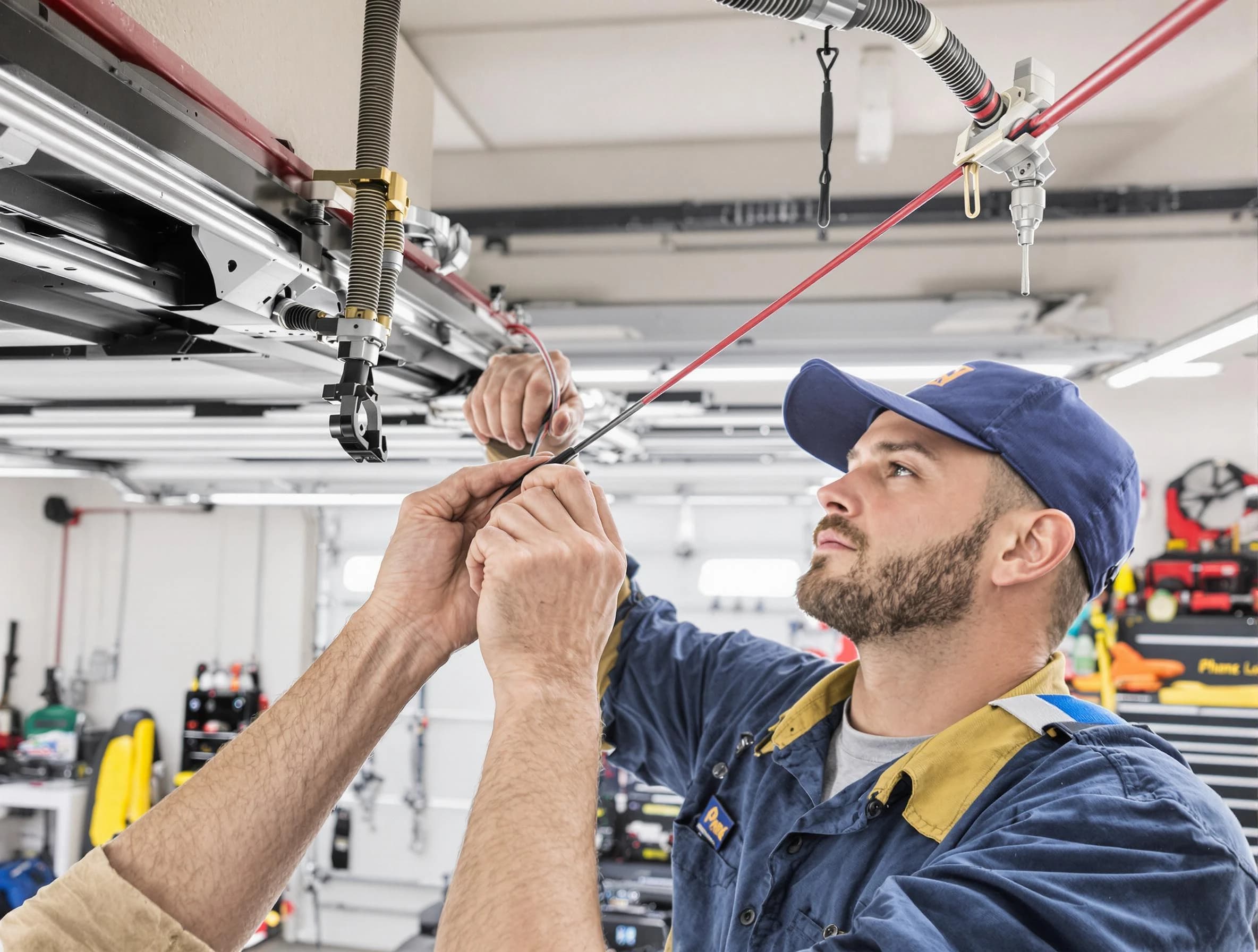 Garage Door Cable Repair in Franklin Park