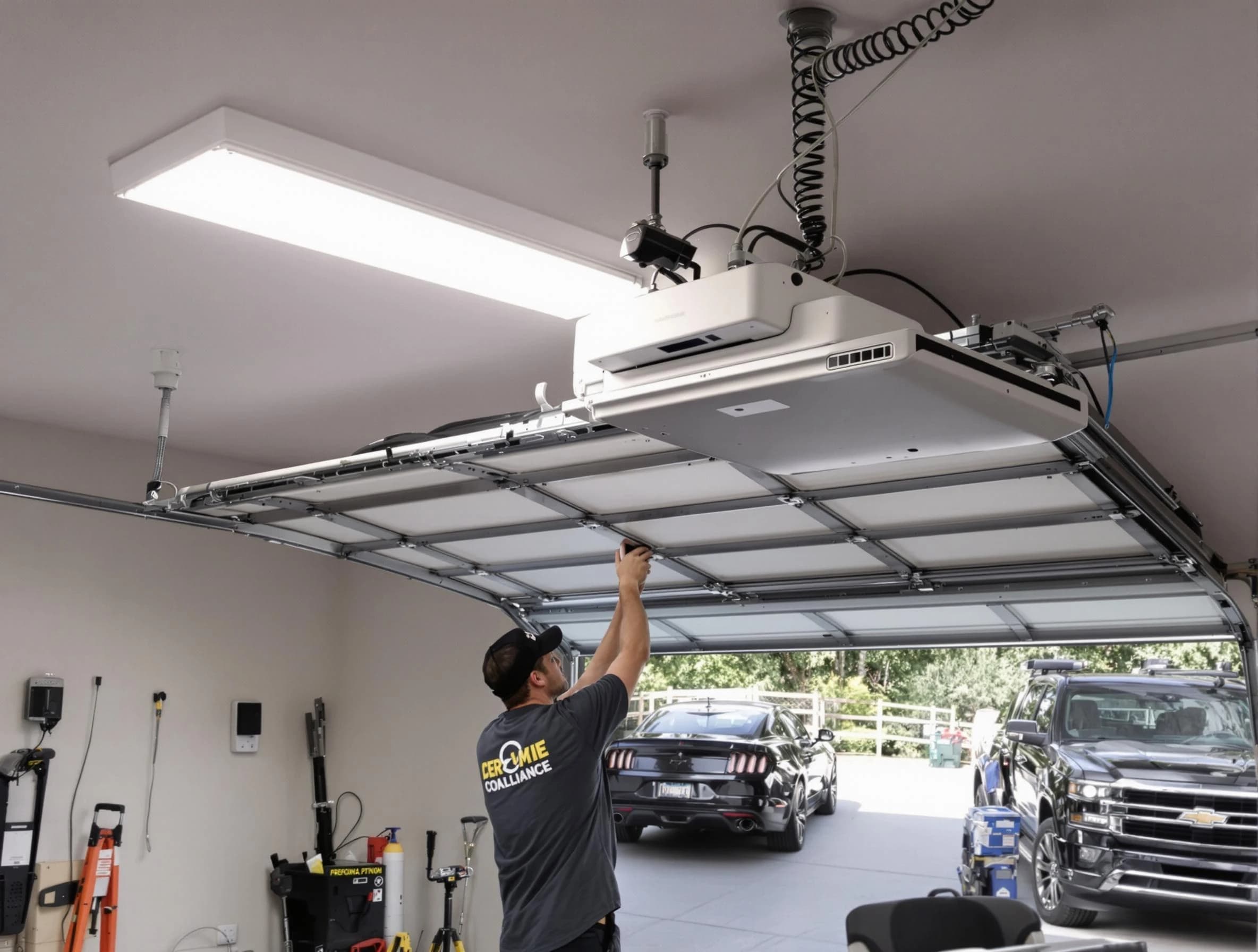 Garage Door Opener Installation in Franklin Park